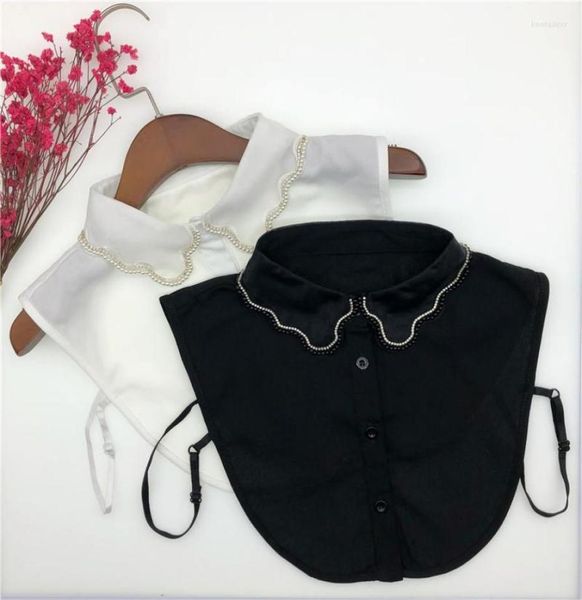 bow ties 2022 handmade beads shirt fake collar for women white black tie detachable lapel false removable nep kraagie4871404, Black;gray
bow ties 2022 handmade beads shirt fake collar for women white black tie detachable lapel false removable nep kraagie4871404, Black;gray