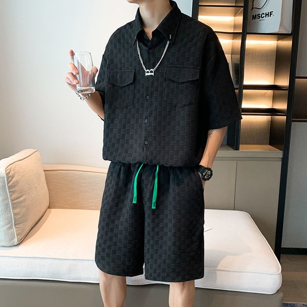 men s tracksuits 2023 summer short suit male solid color loose tshirts and shorts 2 piece set harajuku style casual tracksuit men clothing 2, Gray
men s tracksuits 2023 summer short suit male solid color loose tshirts and shorts 2 piece set harajuku style casual tracksuit men clothing 2, Gray