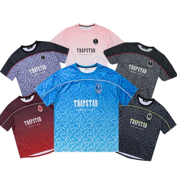 2023 summer trapstar t shirt designer mens football jersey casual short sleeve loose mesh quick dry gradient streetwear t-shirt jhox, White;black
2023 summer trapstar t shirt designer mens football jersey casual short sleeve loose mesh quick dry gradient streetwear t-shirt jhox, White;black