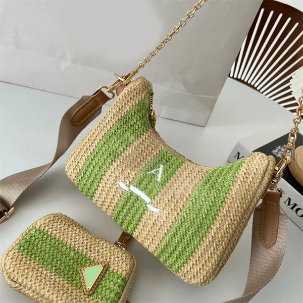 natural straw bag summer shoulder bag for women blue black pink mini wallet simple nylon inner zipper designer beach bag plated gold chain h
natural straw bag summer shoulder bag for women blue black pink mini wallet simple nylon inner zipper designer beach bag plated gold chain h