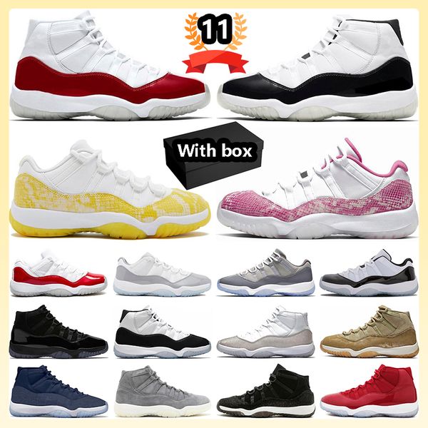 11 11s basketball shoes cherry cool grey bred dmp concord pink snakeskin yellow cap and gown midnight navy jubilee outdoor sports sneakers f
11 11s basketball shoes cherry cool grey bred dmp concord pink snakeskin yellow cap and gown midnight navy jubilee outdoor sports sneakers f