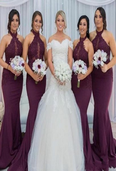 grape mermaid bridesmaid dresses elegant arabic halter neck lace appliques wedding guest party bridesmaids dresses vestido de feis8848667, White;pink
grape mermaid bridesmaid dresses elegant arabic halter neck lace appliques wedding guest party bridesmaids dresses vestido de feis8848667, White;pink