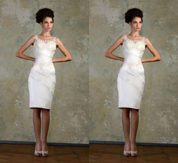 2020 vintage short wedding dresses summer scoop applique short bridal dress beaded sheath custom made ivory beach bride gowns2181246, White
2020 vintage short wedding dresses summer scoop applique short bridal dress beaded sheath custom made ivory beach bride gowns2181246, White