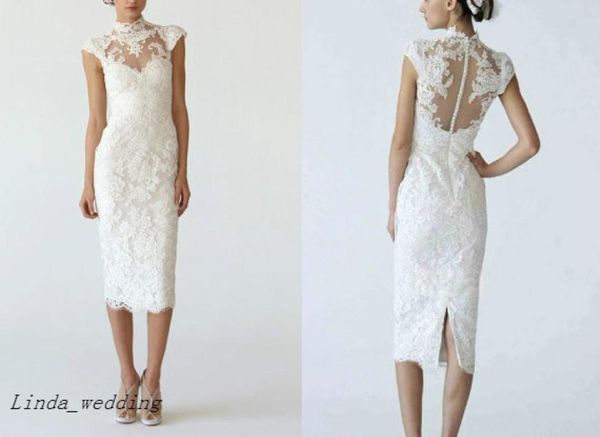 white lace knee length wedding dress wedding sheath column high neck pencil dress bridal gowns3754413
white lace knee length wedding dress wedding sheath column high neck pencil dress bridal gowns3754413