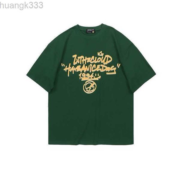 stussyssamerican retro dark green pure cotton short sleeved t-shirt for women's summer 2023 new loose fitting street style half sleeved, White;black
stussyssamerican retro dark green pure cotton short sleeved t-shirt for women's summer 2023 new loose fitting street style half sleeved, White;black