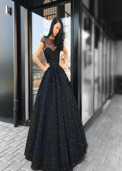 2020 new black evening gowns sheer sweetheart neck short sleeves tulle floor length pearls a line vestido party prom dresses 14989129649, Black;red
2020 new black evening gowns sheer sweetheart neck short sleeves tulle floor length pearls a line vestido party prom dresses 14989129649, Black;red