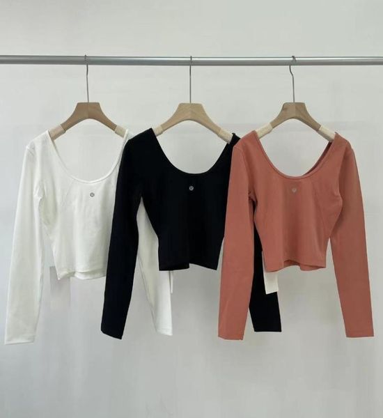 yoga outfit align long sleeve shir t exercise slim nude sleeves with logo nylon spandex complete tag and logoyoga9879035
yoga outfit align long sleeve shir t exercise slim nude sleeves with logo nylon spandex complete tag and logoyoga9879035