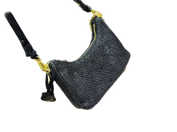 2023 designer single shoulder bags deluxe women cross body straw tote bag handcrafted lafite grass woven handbag witn chain shoulder strap
2023 designer single shoulder bags deluxe women cross body straw tote bag handcrafted lafite grass woven handbag witn chain shoulder strap