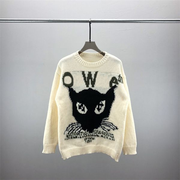 2 mens designer sweaters retro classic luxury sweatshirt men arm letter embroidery round neck comfortable high-quality jumper fashion cardig, White;black
2 mens designer sweaters retro classic luxury sweatshirt men arm letter embroidery round neck comfortable high-quality jumper fashion cardig, White;black