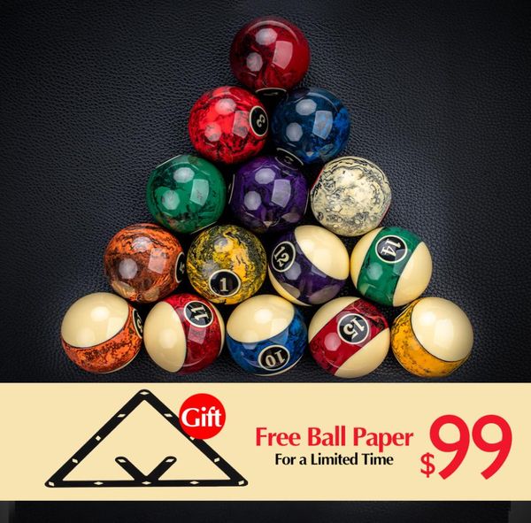 axd 16pcs billiard pool balls set 572mm resin balls marble pattern pool billiard table balls billar accessory ball papers 2144745
axd 16pcs billiard pool balls set 572mm resin balls marble pattern pool billiard table balls billar accessory ball papers 2144745
