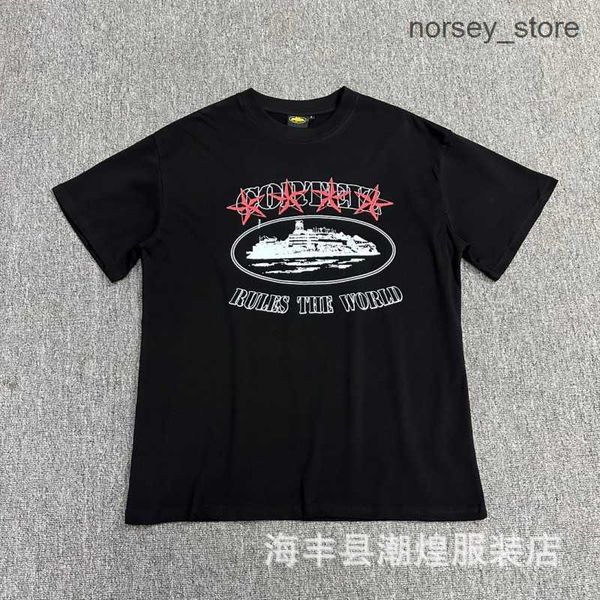 cortez demon island classic short sleeve t-shirt summer new loose casual round neck couple bottom shirt cargo 9 xjqy, White;black
cortez demon island classic short sleeve t-shirt summer new loose casual round neck couple bottom shirt cargo 9 xjqy, White;black
