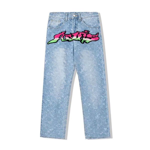 mens plus size pants hip hop embroidery gradient jeans mens ripped straight full printed streetwear denim trousers, Black;brown
mens plus size pants hip hop embroidery gradient jeans mens ripped straight full printed streetwear denim trousers, Black;brown