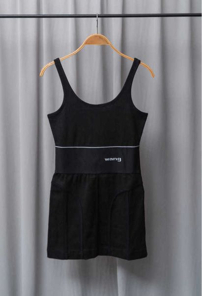 casual dresses aw highs quality wang letter slim suspender women s waist thin elastic tank dress the same model for internet celebrities, Black;gray
casual dresses aw highs quality wang letter slim suspender women s waist thin elastic tank dress the same model for internet celebrities, Black;gray