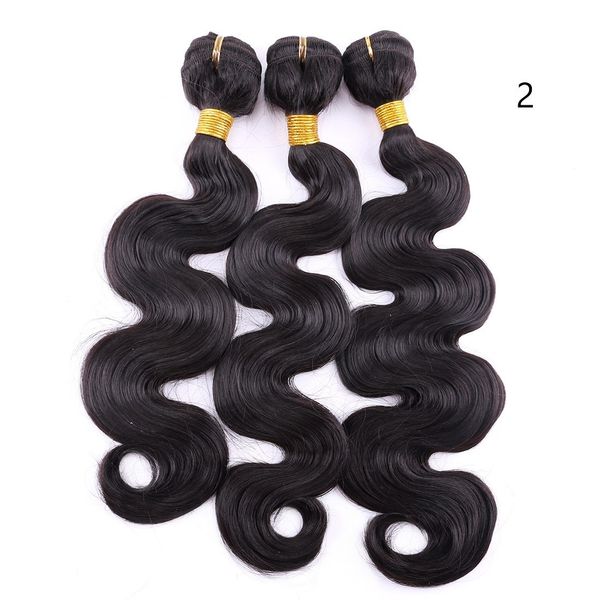 lace wigs hair bulks synthetic body wave bundles 1624 inches curly s 3 piecesset pure color for black women 230629, Black;brown
lace wigs hair bulks synthetic body wave bundles 1624 inches curly s 3 piecesset pure color for black women 230629, Black;brown