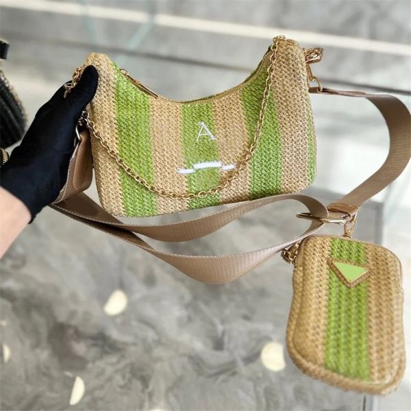 designer beach bag for men womens crossbody bag famous triangle metal plated gold chains sacoche lady knitted straw summer bag pink blue bla
designer beach bag for men womens crossbody bag famous triangle metal plated gold chains sacoche lady knitted straw summer bag pink blue bla