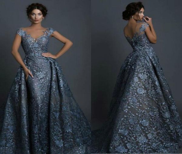 zuhair murad 2019 mermaid prom dresses with detachable skirt full lace applique cap sleeves evening gown sheer v neck formal dress5298133, Black
zuhair murad 2019 mermaid prom dresses with detachable skirt full lace applique cap sleeves evening gown sheer v neck formal dress5298133, Black