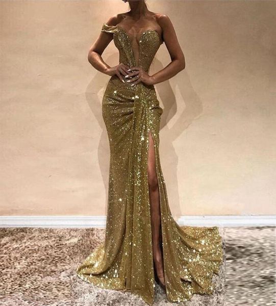 gold sequins mermaid evening dresses sweetheart split side floor length sparkly prom dresses formal gowns sweep train9801830, Black;red
gold sequins mermaid evening dresses sweetheart split side floor length sparkly prom dresses formal gowns sweep train9801830, Black;red