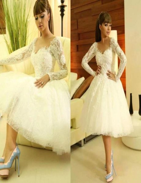 2019 lace short a line wedding dresses long sleeves square neck bridal gowns summer party dress for bride8422621, White
2019 lace short a line wedding dresses long sleeves square neck bridal gowns summer party dress for bride8422621, White