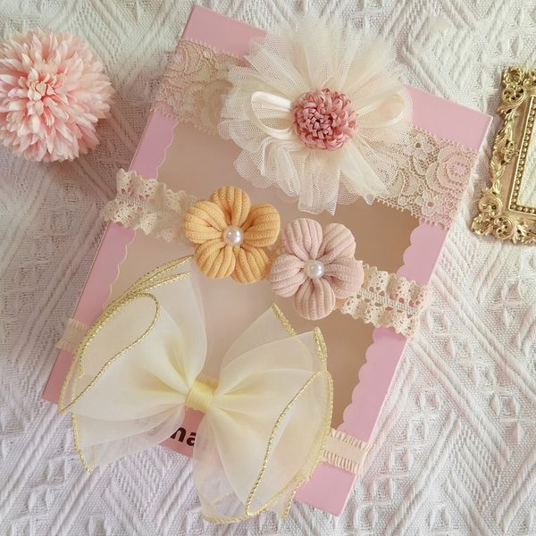 hair accessories 3pcsset flower baby girl headband lace bow crown born toddler turban band headbands for kids 230628, Slivery;white
hair accessories 3pcsset flower baby girl headband lace bow crown born toddler turban band headbands for kids 230628, Slivery;white