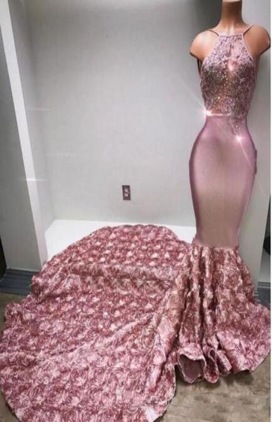 cascading ruffles rose pink prom dresses mermaid halter appliques beaded sweep train sequined gowns mermaid evening dress5042124, Black
cascading ruffles rose pink prom dresses mermaid halter appliques beaded sweep train sequined gowns mermaid evening dress5042124, Black