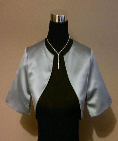 custom made bridal jacket new style satin wedding dresses shrug with short sleeves for women formal gowns dh66096127486, White
custom made bridal jacket new style satin wedding dresses shrug with short sleeves for women formal gowns dh66096127486, White