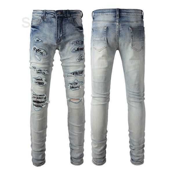 designer amr jeans mens skinny desig 55 colors pants long hippop sticker embroidery slim denim straight streetwear wholesale cortez cargo 9, Blue
designer amr jeans mens skinny desig 55 colors pants long hippop sticker embroidery slim denim straight streetwear wholesale cortez cargo 9, Blue