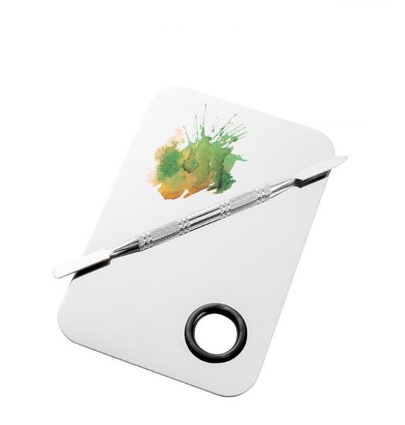 beauty stainless steel makeup nail eye shadow foundation mixing palette spatula cosmetic tool kd16523403, Silver
beauty stainless steel makeup nail eye shadow foundation mixing palette spatula cosmetic tool kd16523403, Silver