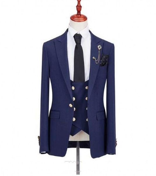 navy blue groom tuxedos peak lapel groomsmen wedding dress excellent man jacket blazer dinner 3 piece suitjacketpantsvesttie 2073785, Black;gray
navy blue groom tuxedos peak lapel groomsmen wedding dress excellent man jacket blazer dinner 3 piece suitjacketpantsvesttie 2073785, Black;gray