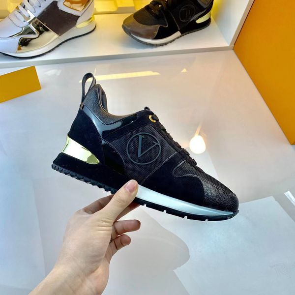 2023 designer mens run away sneaker women suede canvas platform trainers leather lace up outdoor casual shoes with box 35-45, Black
2023 designer mens run away sneaker women suede canvas platform trainers leather lace up outdoor casual shoes with box 35-45, Black