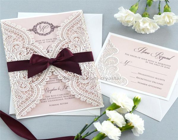white chantilly lace laser cut wrap invitation white laser cut wedding invitation with blush shimmer insert and burgundy ribbon 3654734, Black
white chantilly lace laser cut wrap invitation white laser cut wedding invitation with blush shimmer insert and burgundy ribbon 3654734, Black