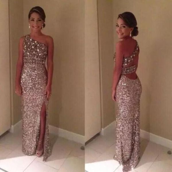 sparkly glitter sequin crystal one shoulder prom dresses backless front slit prom celebrity formal gowns mermaid dresses party eve9052716, Black
sparkly glitter sequin crystal one shoulder prom dresses backless front slit prom celebrity formal gowns mermaid dresses party eve9052716, Black