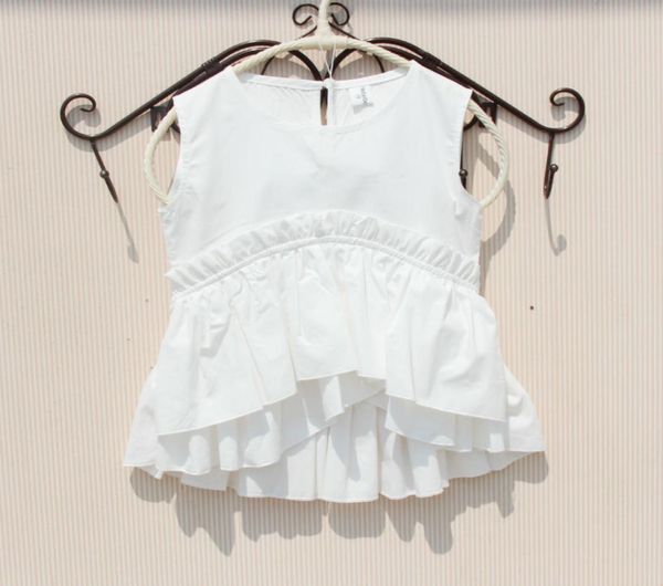 baby girl white shirt cotton solid sleeveless blouses for teenage school girl rufflle summer white blouse girl children clothing y7192286, White;black
baby girl white shirt cotton solid sleeveless blouses for teenage school girl rufflle summer white blouse girl children clothing y7192286, White;black