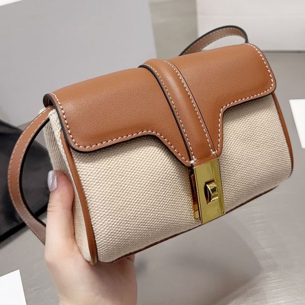 cross body shoulder bag canvas handbag purse genuine leather textile patchwork crossbody bags fashion letter turn lock closure inner zipper
cross body shoulder bag canvas handbag purse genuine leather textile patchwork crossbody bags fashion letter turn lock closure inner zipper