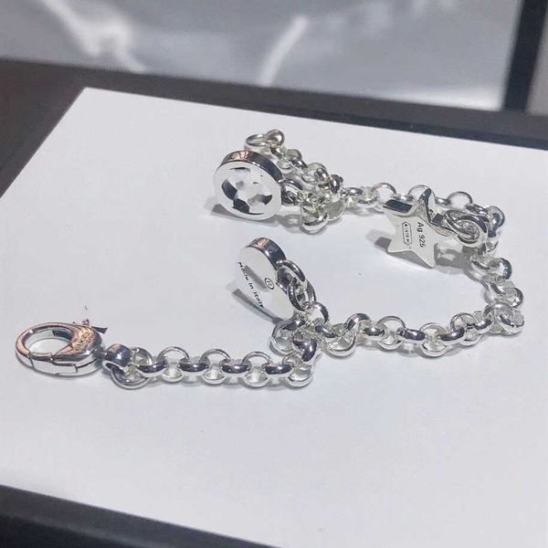 2023 gujia star love tassel all body sterling silver 925 simple bracelet network red ins same style, Black
2023 gujia star love tassel all body sterling silver 925 simple bracelet network red ins same style, Black