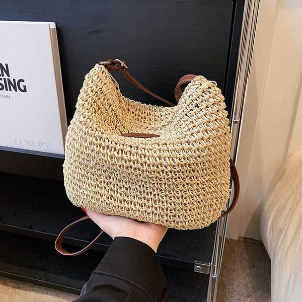 leisure grass weaving beach bag for women's summer new fashion mobile bag versatile ins one shoulder crossbody bucket bag
leisure grass weaving beach bag for women's summer new fashion mobile bag versatile ins one shoulder crossbody bucket bag
