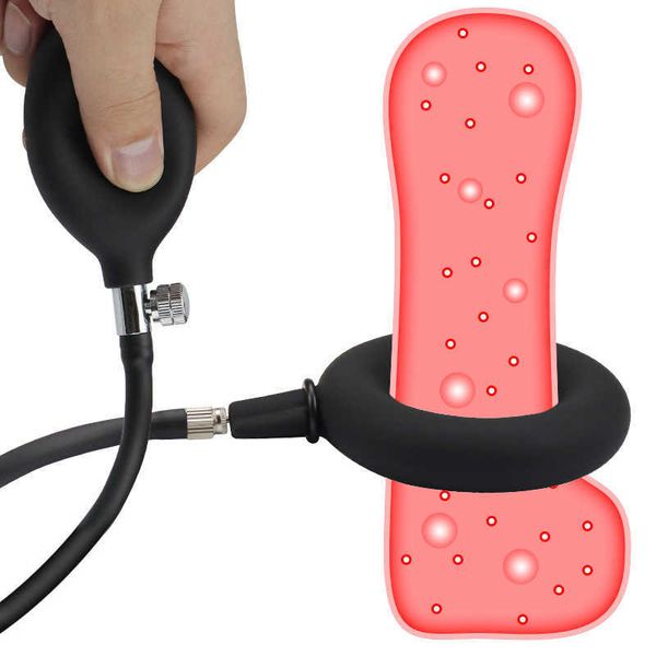 inflatable expansion locking ring men's binding time delay exercise device toys
inflatable expansion locking ring men's binding time delay exercise device toys