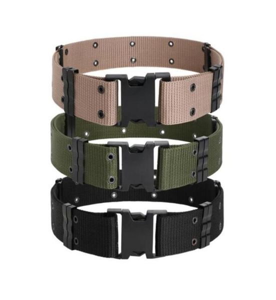 waist support tactical belts military nylon automatic buckle adjustable belt army outdoor duty hunting training 125cmwaist5520848, Black;gray
waist support tactical belts military nylon automatic buckle adjustable belt army outdoor duty hunting training 125cmwaist5520848, Black;gray