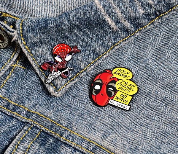 no way cartoon cut spider enamel pins metal brooches on clothes badges shirt accessories7822813, Blue
no way cartoon cut spider enamel pins metal brooches on clothes badges shirt accessories7822813, Blue