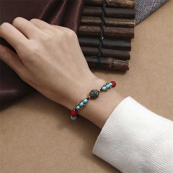 2023 new tibetan nepalese beads hand string ethnic turquoise ornament rope weaving ancient home bracelet, Black
2023 new tibetan nepalese beads hand string ethnic turquoise ornament rope weaving ancient home bracelet, Black