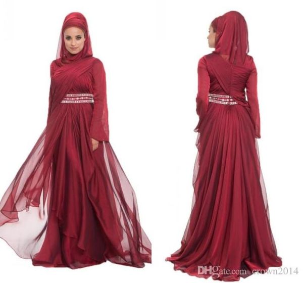 burgundy chiffon formal long maxi lace appliques evening dresses with hijab long sleeve 2022 beaded pleated layered ruffle arabic 5557474, Black;red
burgundy chiffon formal long maxi lace appliques evening dresses with hijab long sleeve 2022 beaded pleated layered ruffle arabic 5557474, Black;red