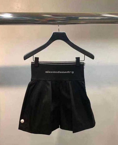 designer aw dawang casual shorts elastic wide leg letter ribbon versatile waist pleated women's pants spring summer new wang shorts bre, White;black
designer aw dawang casual shorts elastic wide leg letter ribbon versatile waist pleated women's pants spring summer new wang shorts bre, White;black