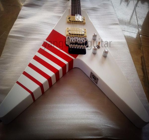 rare kill switch buckethead 24 frets kfc flying v alpine white solo electric guitar red neck binding floyd rose tremolo tailpiece5905740
rare kill switch buckethead 24 frets kfc flying v alpine white solo electric guitar red neck binding floyd rose tremolo tailpiece5905740