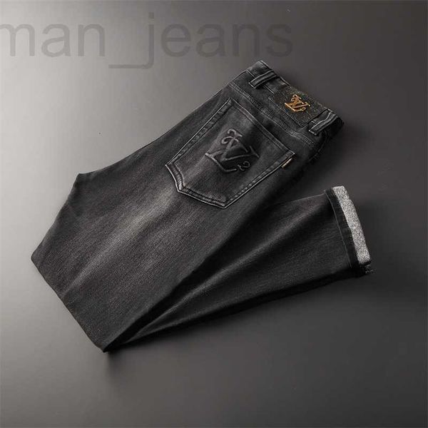 men's jeans designer 2021 autumn/winter new loose straight leg casual pants business mid rise elastic q6mc, Blue
men's jeans designer 2021 autumn/winter new loose straight leg casual pants business mid rise elastic q6mc, Blue