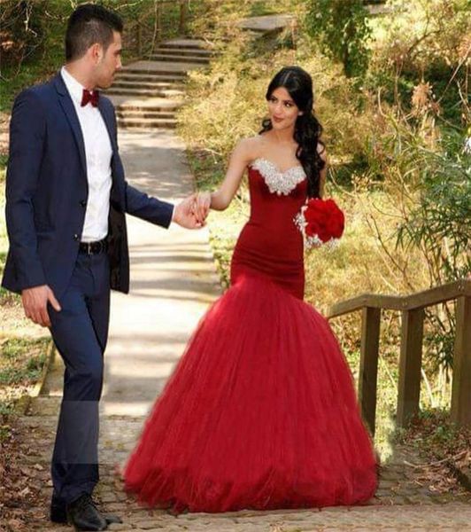 red beading prom gowns party mermaid tulle dresses evening wear sweetheart crystal beaded mermaid african dress8813837, Black
red beading prom gowns party mermaid tulle dresses evening wear sweetheart crystal beaded mermaid african dress8813837, Black