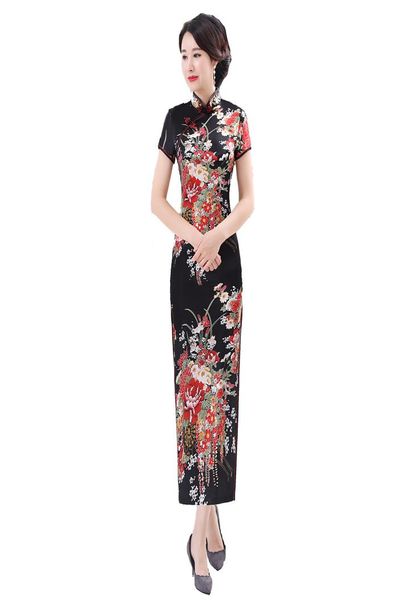 shanghai story long qipao satin cheongsam chinese traditional dress short sleeve faux silk long chinese dress4663311, Blue;red
shanghai story long qipao satin cheongsam chinese traditional dress short sleeve faux silk long chinese dress4663311, Blue;red