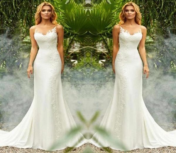 sheer mesh chiffon mermaid wedding dresses tulle lace applique court train wedding bridal gowns bm15119832573, White
sheer mesh chiffon mermaid wedding dresses tulle lace applique court train wedding bridal gowns bm15119832573, White
