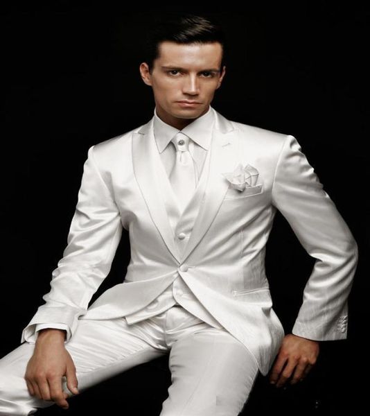 2016 white slim fit groom tuxedos peak lapel man suits ivory groomsmanbridegroom weddingprom suits jacketpantstievest5429866, Black;gray
2016 white slim fit groom tuxedos peak lapel man suits ivory groomsmanbridegroom weddingprom suits jacketpantstievest5429866, Black;gray