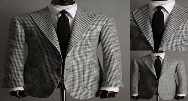fashion houndstooth wedding tuxedos men suits custom made jacket glen plaid two button tuxedos peaked lapel blazer business casual6565138, Black;gray
fashion houndstooth wedding tuxedos men suits custom made jacket glen plaid two button tuxedos peaked lapel blazer business casual6565138, Black;gray