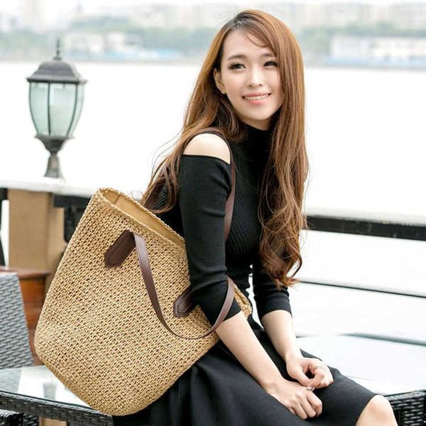 new paper rope casual grass woven bag one shoulder woven bag fashion beach bag women's bag
new paper rope casual grass woven bag one shoulder woven bag fashion beach bag women's bag