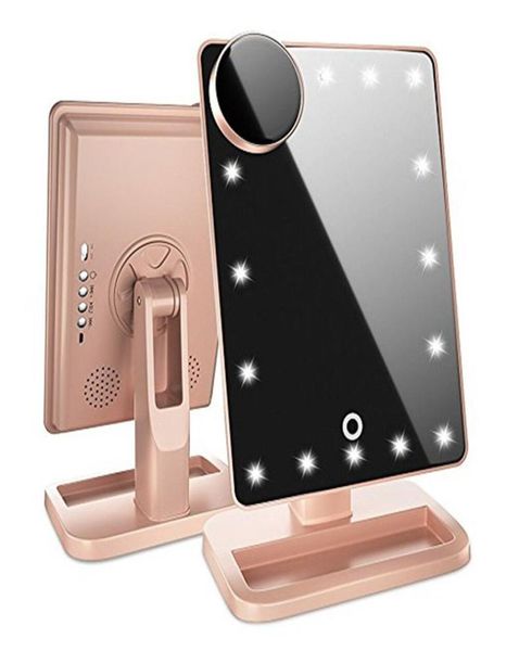 5pcs 180 degree rotation 20 led touch screen makeup mirror bluetooth speaker 10x magnifying mirrors lights beauty tool7834994
5pcs 180 degree rotation 20 led touch screen makeup mirror bluetooth speaker 10x magnifying mirrors lights beauty tool7834994